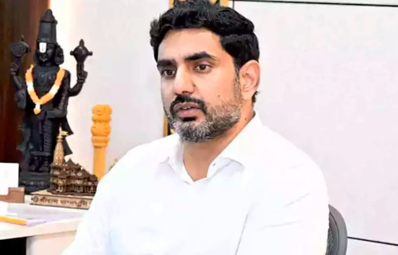 Gambar: Nara Lokesh (source: thehansindia.com)